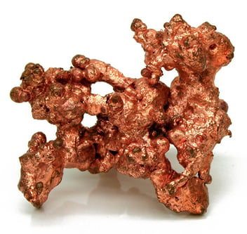 Sample of copper ore