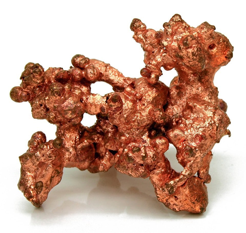 Sample of copper ore
